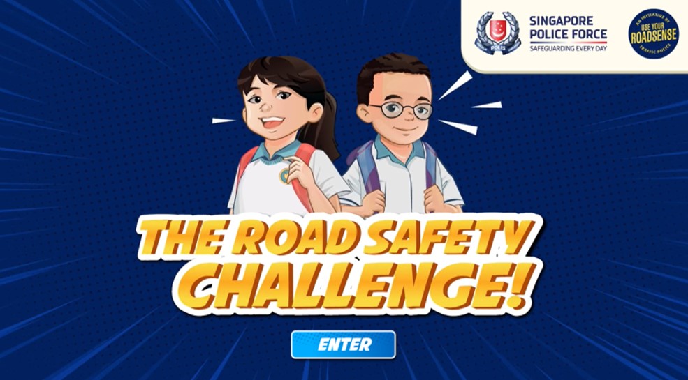 Watch the Police Road Safety Challenge video (opens in a new window)