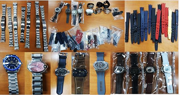 Man Arrested For Suspected Involvement In Online Sales Of Counterfeit Luxury Watches And Watch Accessories