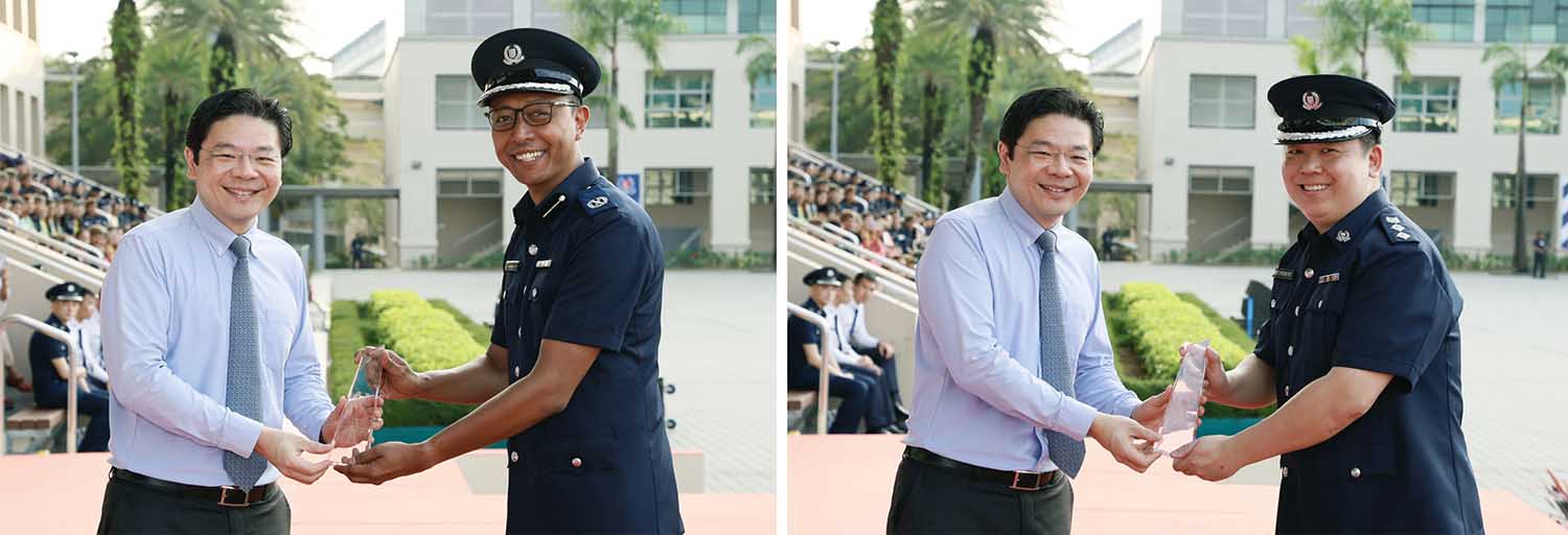 DPM Lawrence Wong giving out other awards 