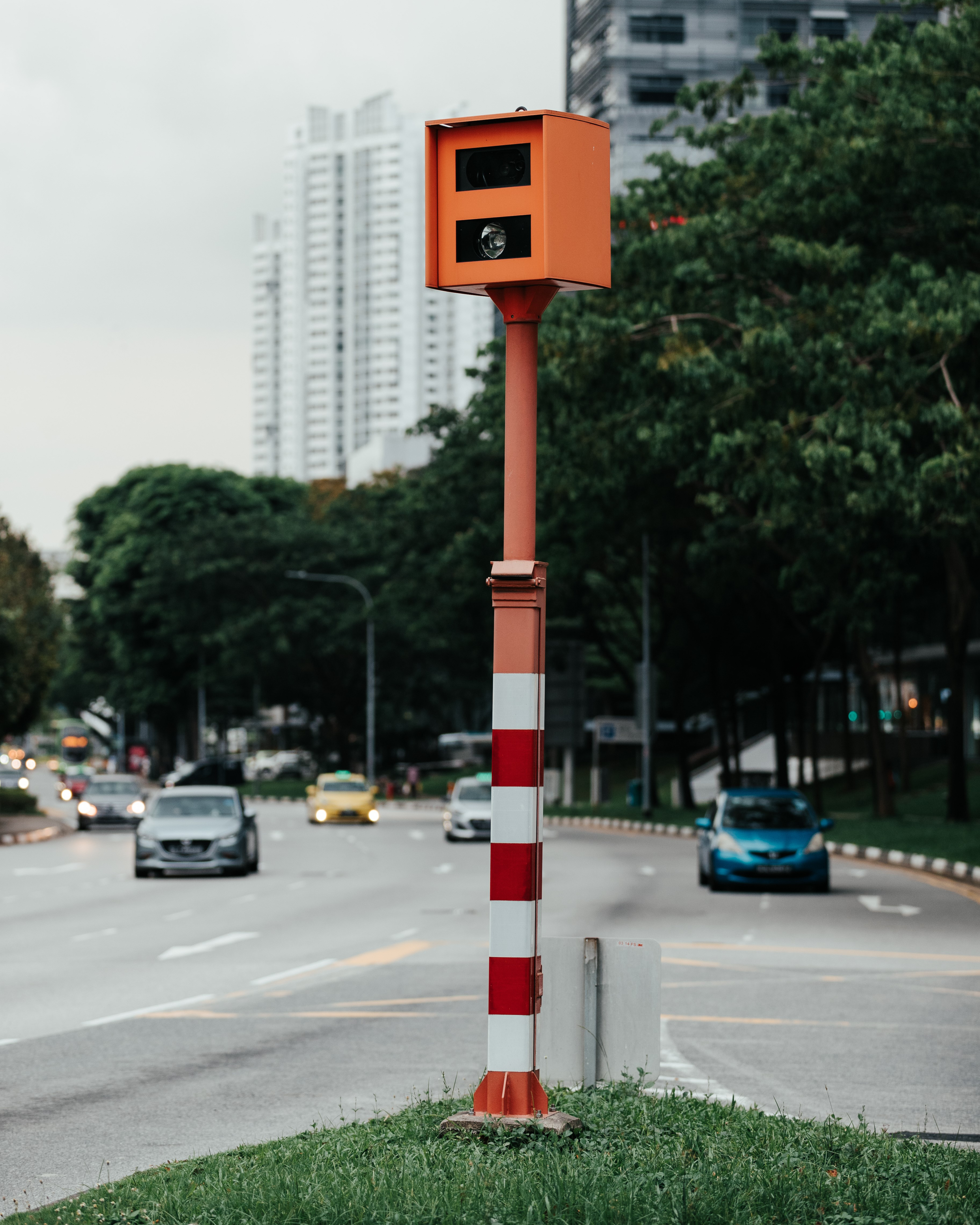 A Traffic Police red-light camera