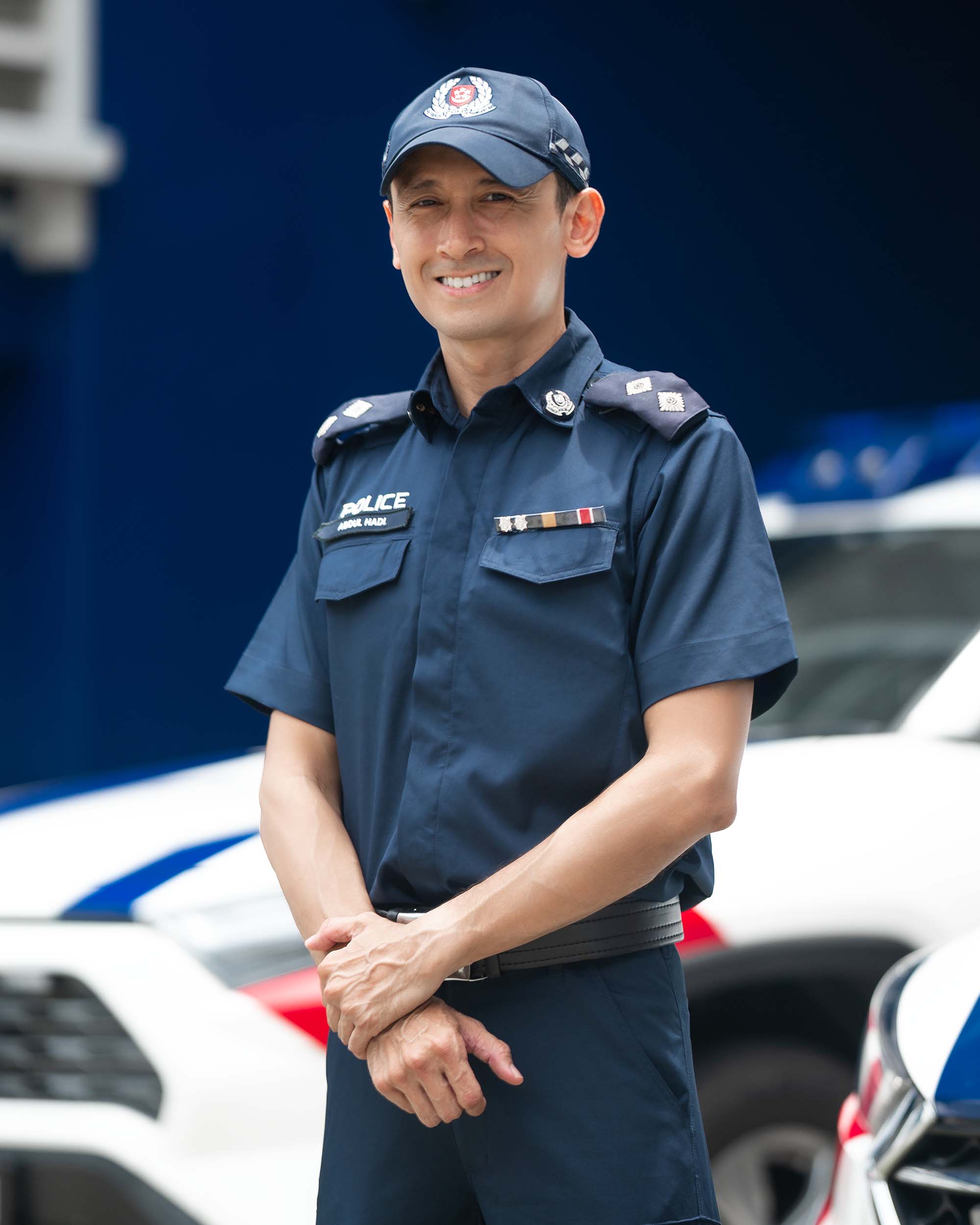Insp Hadi was one of the first Police officers that arrived at the accident scene.