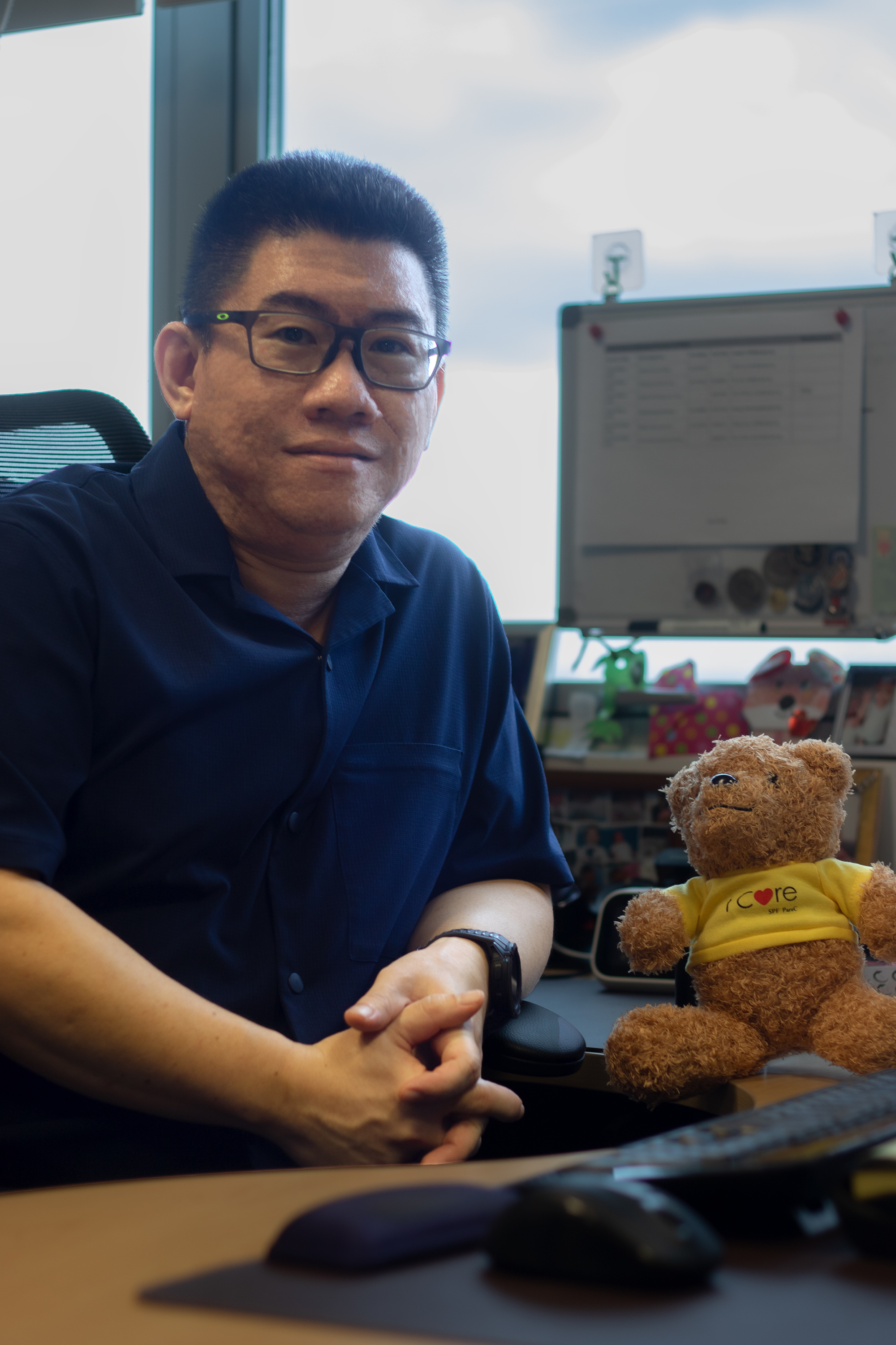 DAC Teo believes in the importance of looking out for fellow officers through everyday interactions.