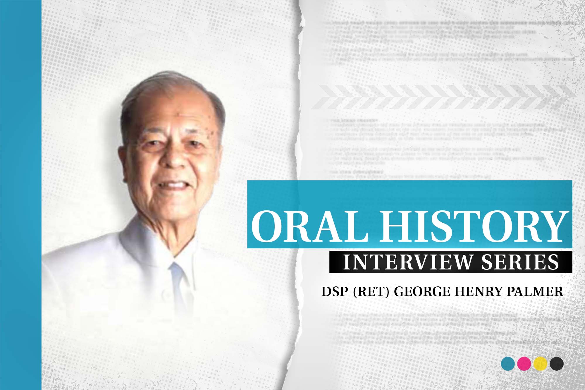 Police Life 092024 Oral History Interview Series George Henry Palmer 00