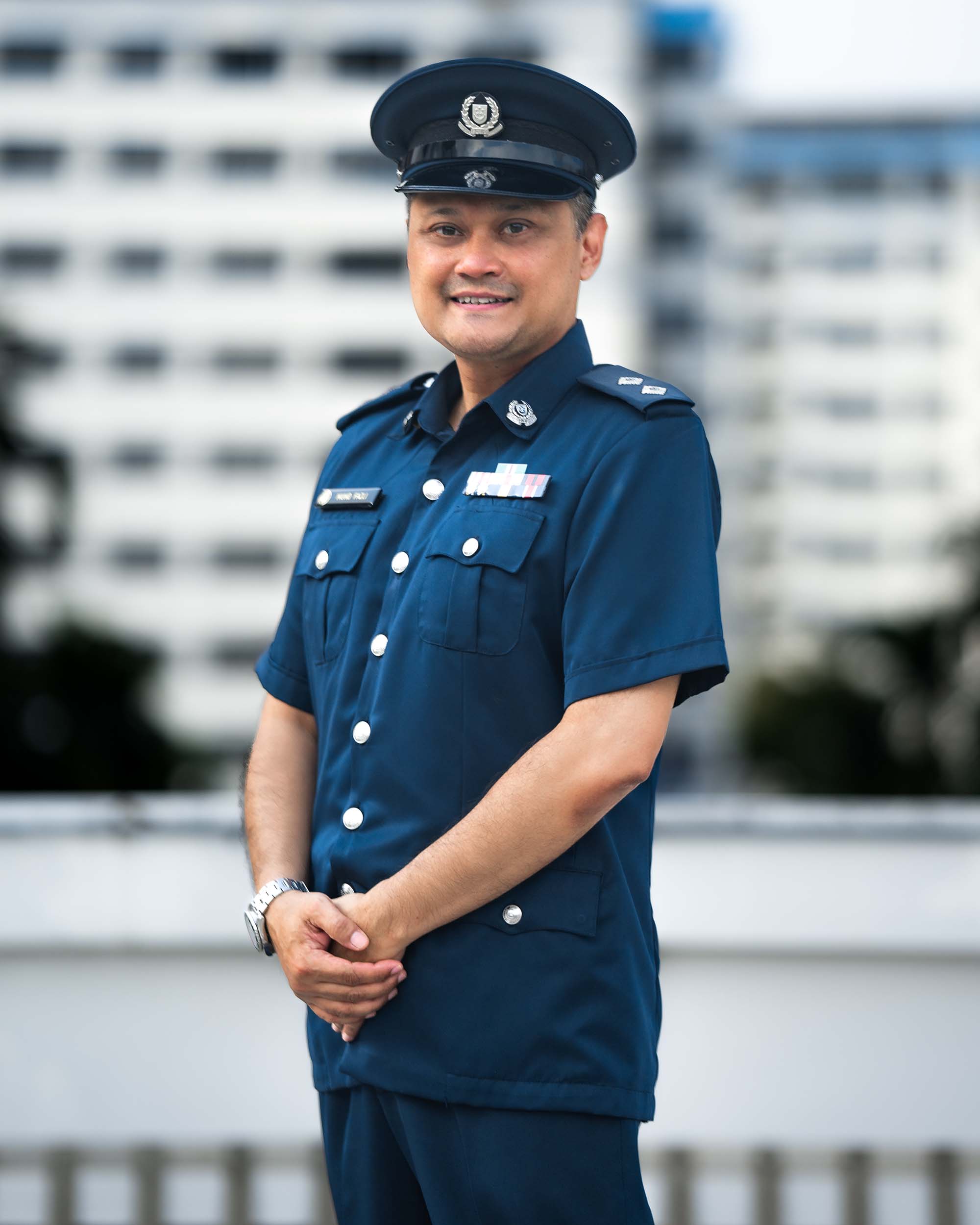 Insp Fazli joined the SPF in 1992 and is currently a Case Management Officer in the CID. PHOTOS: Soh Ying Jie