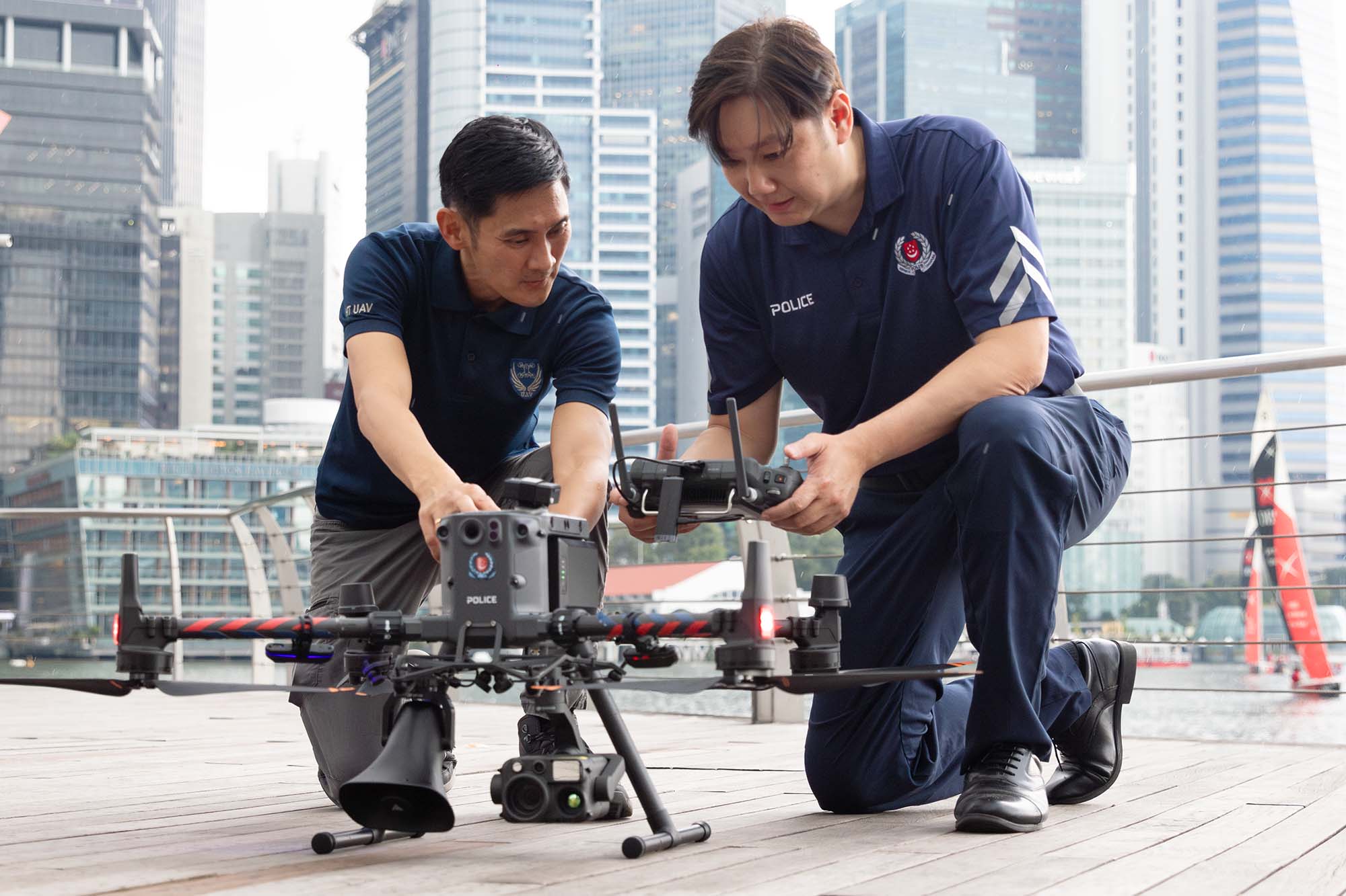 Police Life 202501 UAVs Take Flight for a Safer Marina Bay Singapore Countdown 2025 02