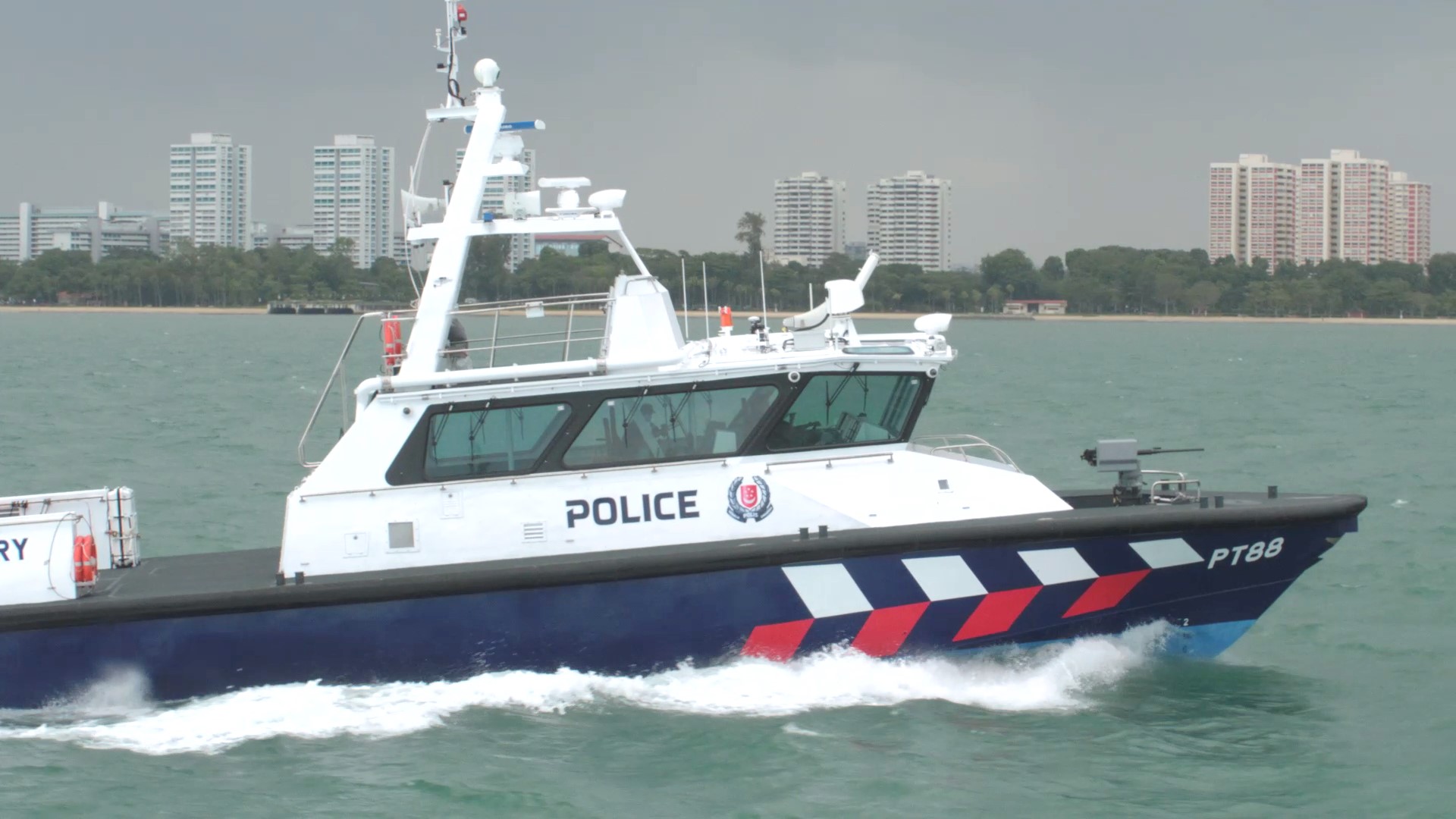 Police Coast Guard Commissioning Ceremony For Next-Generation Patrol Craft