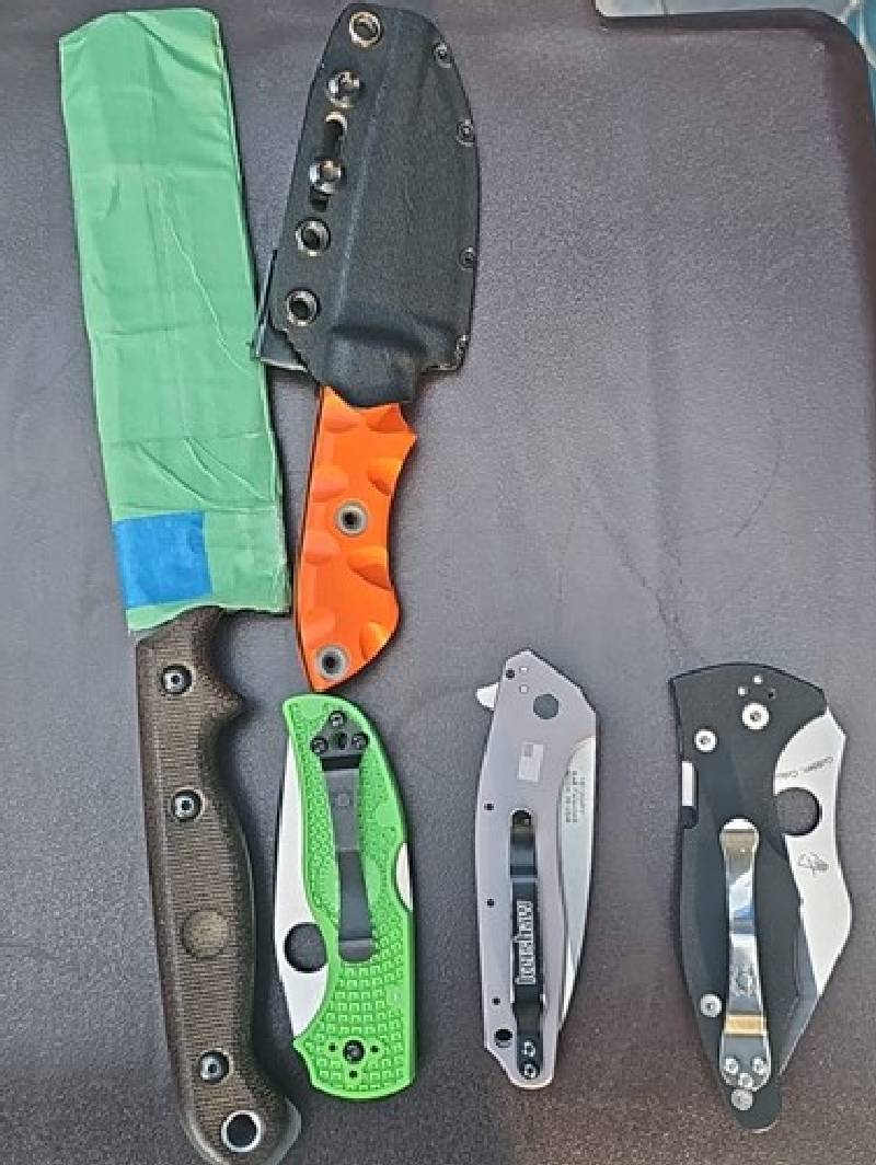 Man Arrested Within Three Hours For Carrying Offensive Weapons In Public Places