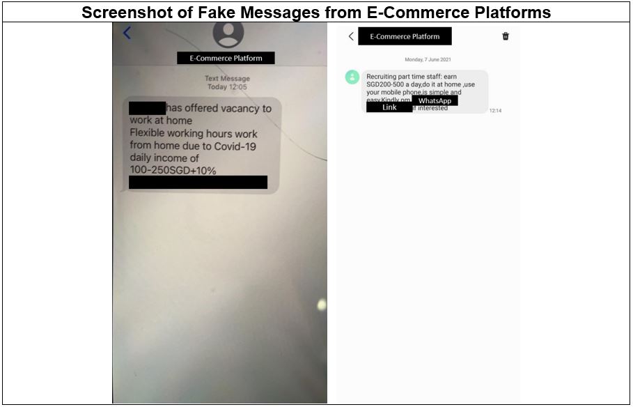 Police Advisory On E-Commerce Scams During The Great Singapore Sale
