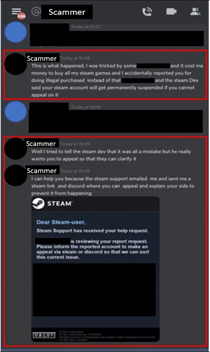 Police Advisory On Scam Targeting Steam Account Users
