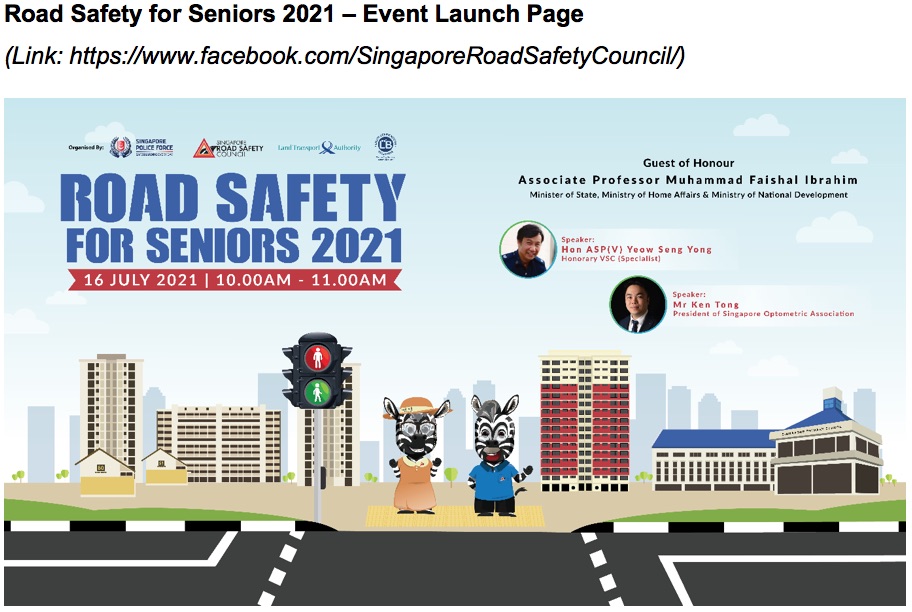 Launch Of "Road Safety For Seniors 2021" Campaign