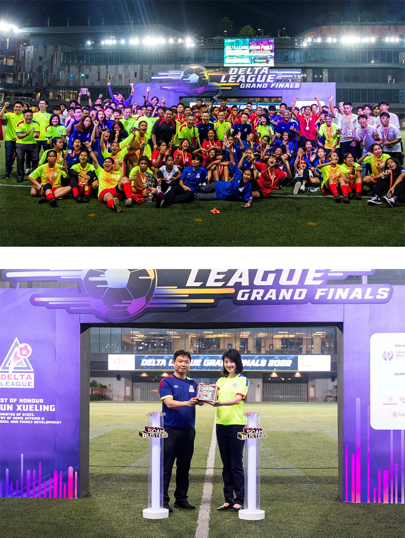 Conclusion Of 23rd Edition Of Delta League (December 2022) & Launch Of Singapore Police Force’s New Anti-Scam Card Game: ‘Scambusters’