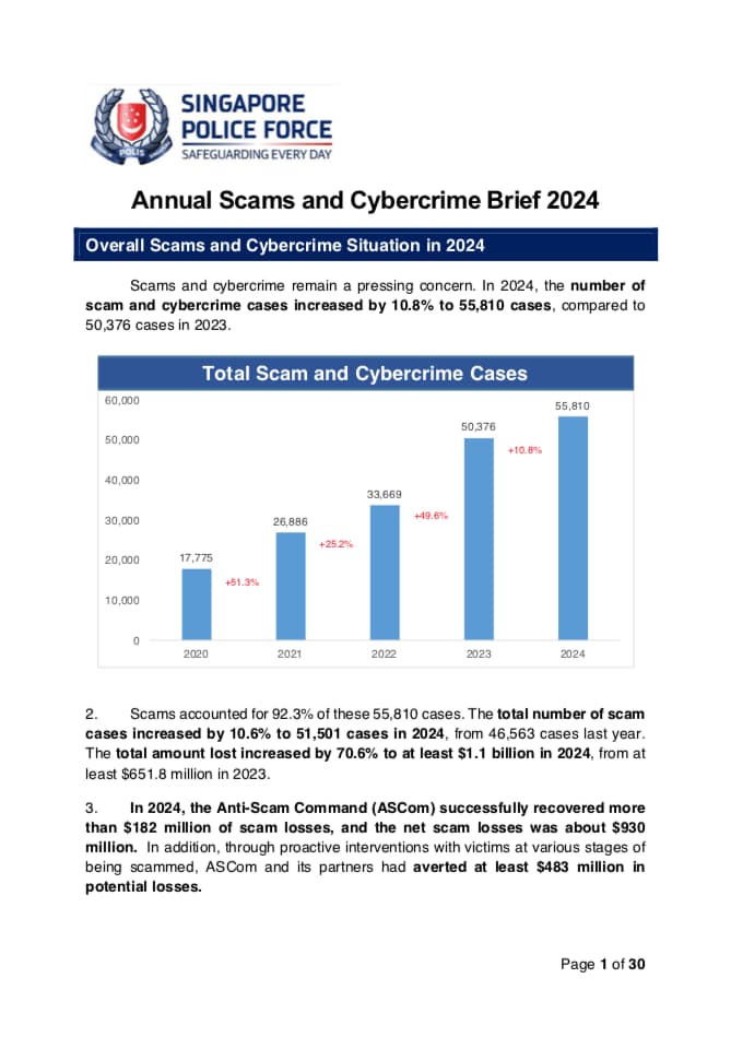 Annual Scams and Cybercrime Brief 2024