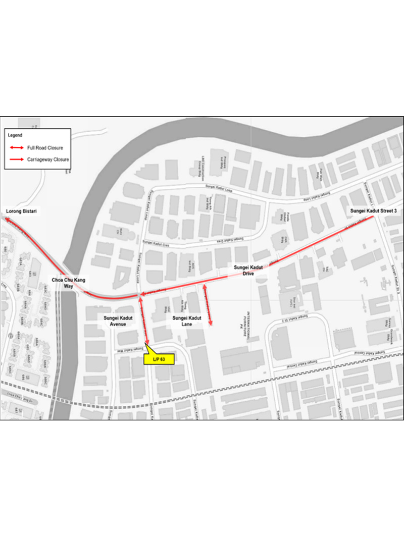 Traffic Arrangements For Majulah Walk & Run 2023