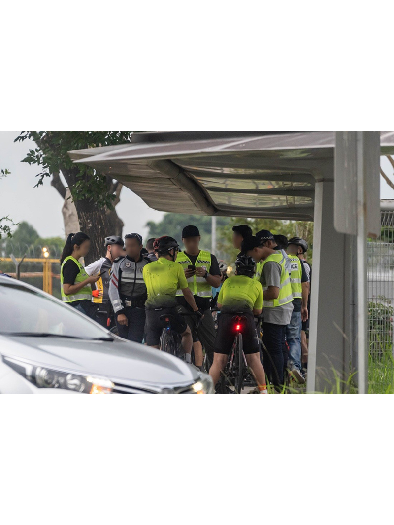 Island-Wide Joint Enforcement Operation Against Errant On-Road Cyclists