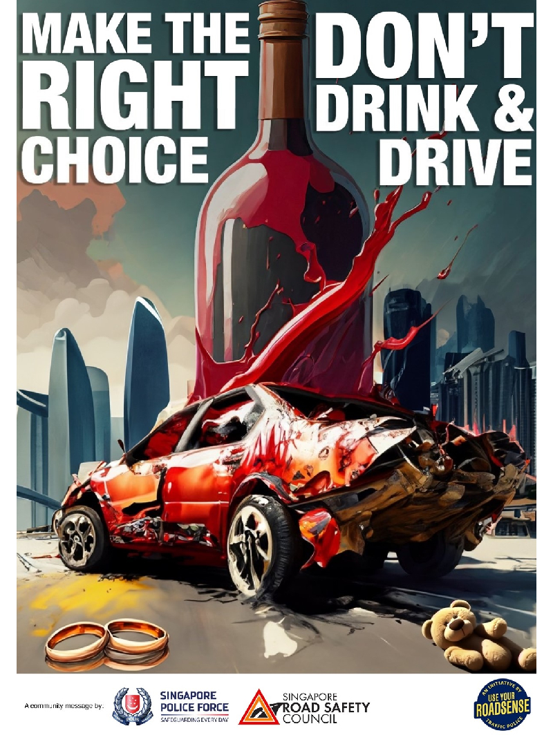 Anti-Drink Drive Campaign 2023 – Make The Right Choice: Don’t Drink & Drive
